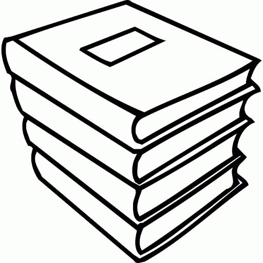 Dibujo de Cuatro Libro para Colorear