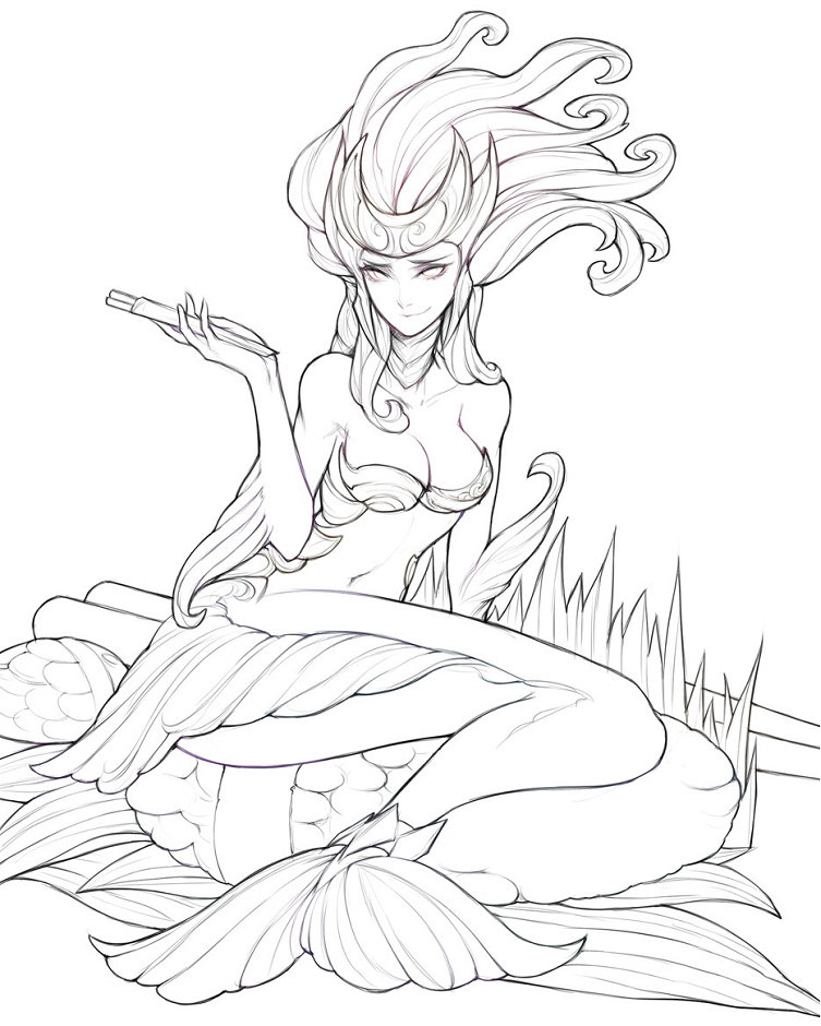 Dibujo de Skt T1 Nami para Colorear