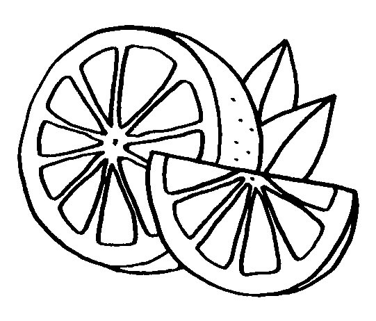 Dibujo de Normal limón para Colorear