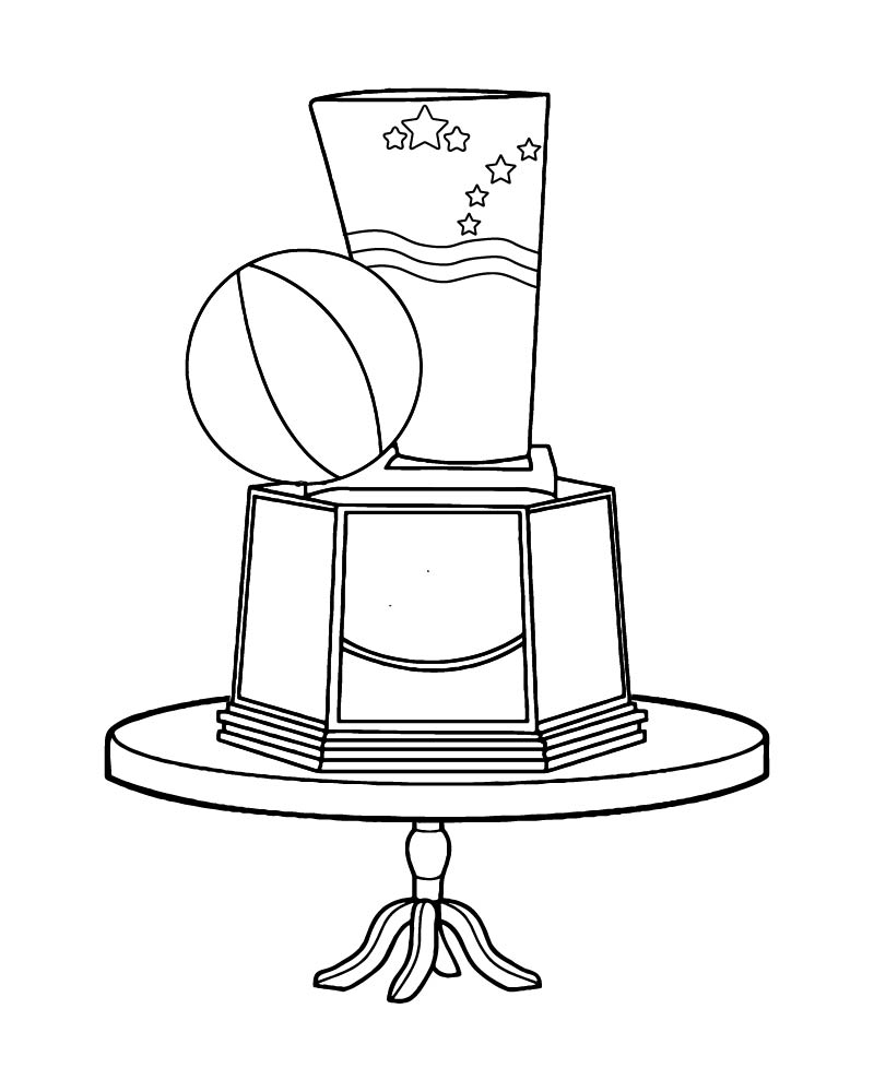 Dibujo de Coloring Sports Trophy para Colorear