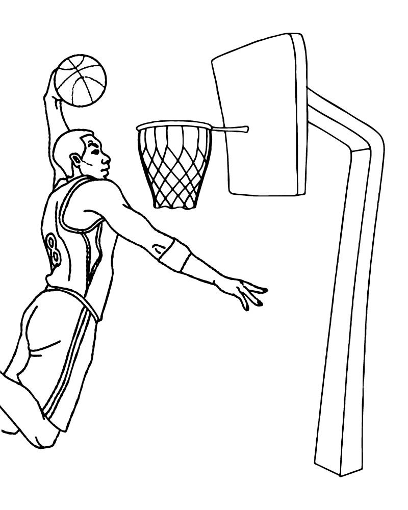 Dibujo de March Madness 2025 Coloring Page para Colorear