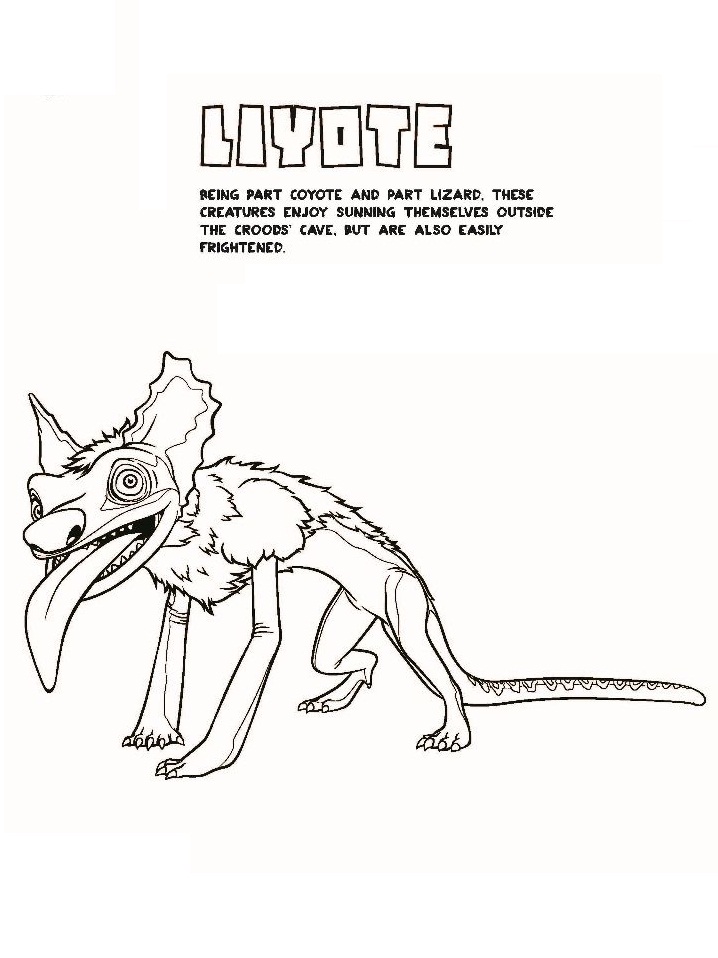 Dibujo de Liyote para Colorear