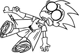 Dibujo de Robin Esta Herido para Colorear