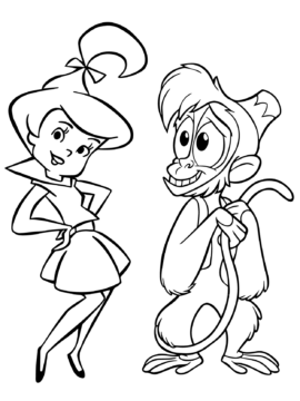 Dibujo de Flintstones 14 para Colorear