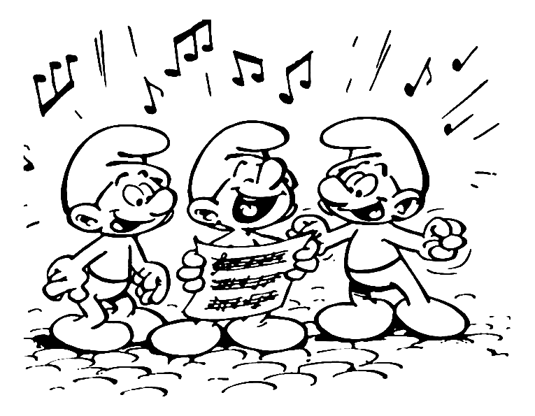 Dibujo de Partitura de Lectura de Xitrum para Colorear