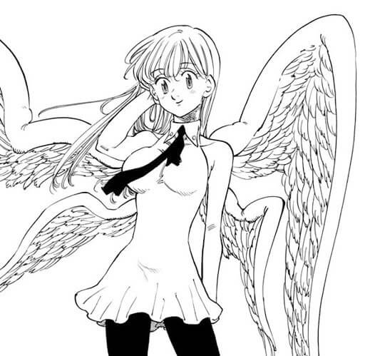 Dibujo de Elizabeth para Colorear