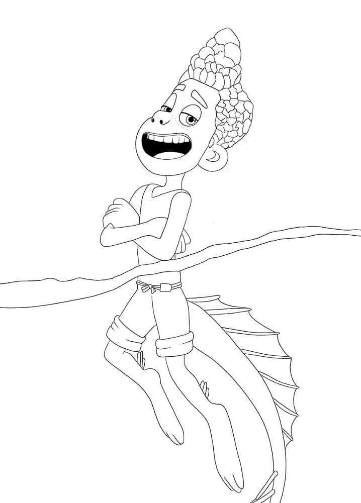 Dibujo de Alberto 1 para Colorear
