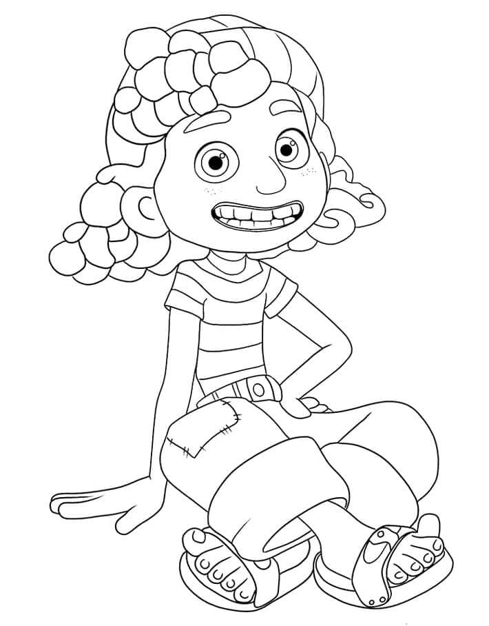 Dibujo de Giulia Marcovaldo para Colorear