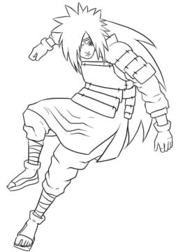 Dibujo de Madara Saltar para Colorear