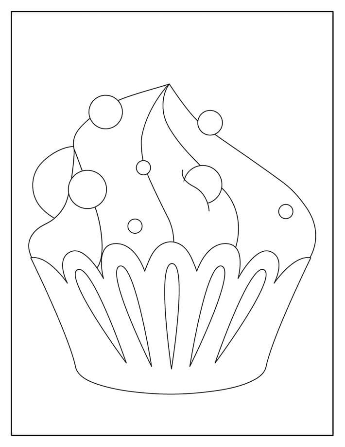 Dibujo de Magdalena Deliciosa y Bonita para Colorear