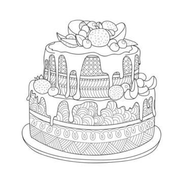 Dibujo de Magdalena Grande para Colorear