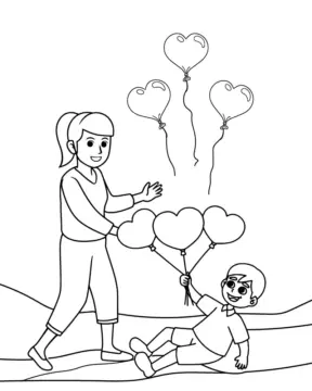 Dibujo de Imgi 14 Beautiful Mom Coloring Printablepng para Colorear