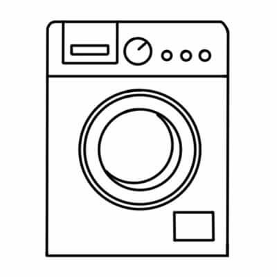 Dibujo de Lavadora para Colorear