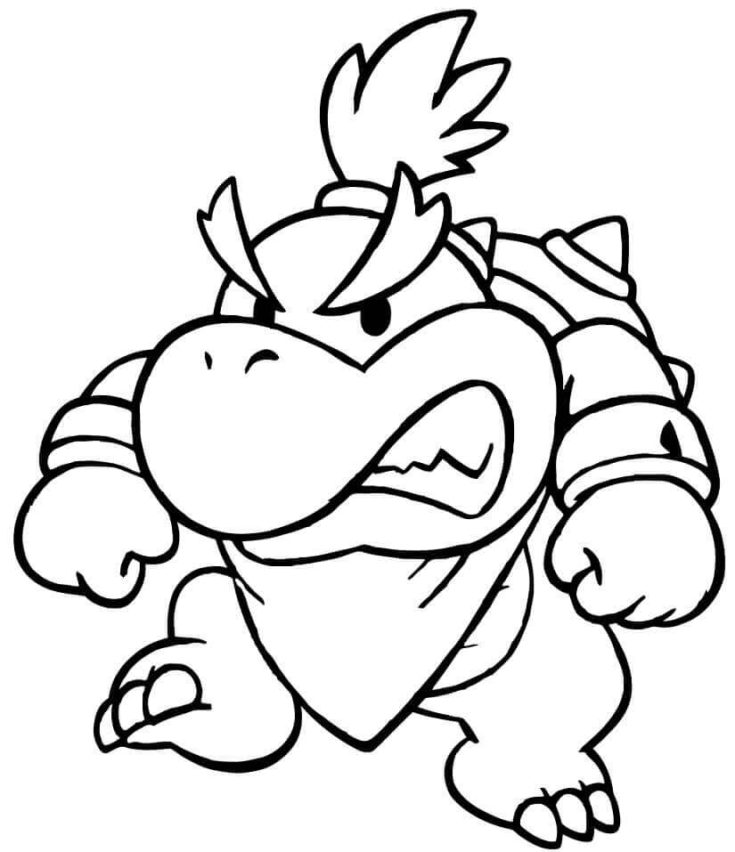Dibujo de Bebé Arquero para Colorear