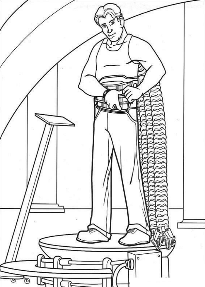 Dibujo de Doctor Pulpo para Colorear