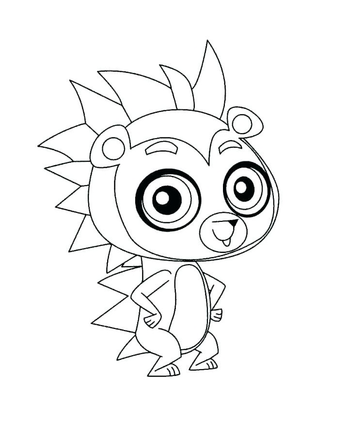 Dibujo de 1582339558 Littlest Pet Shop Coloring Pages To Print Colouring Printables Free Printable G Sheets In para Colorear