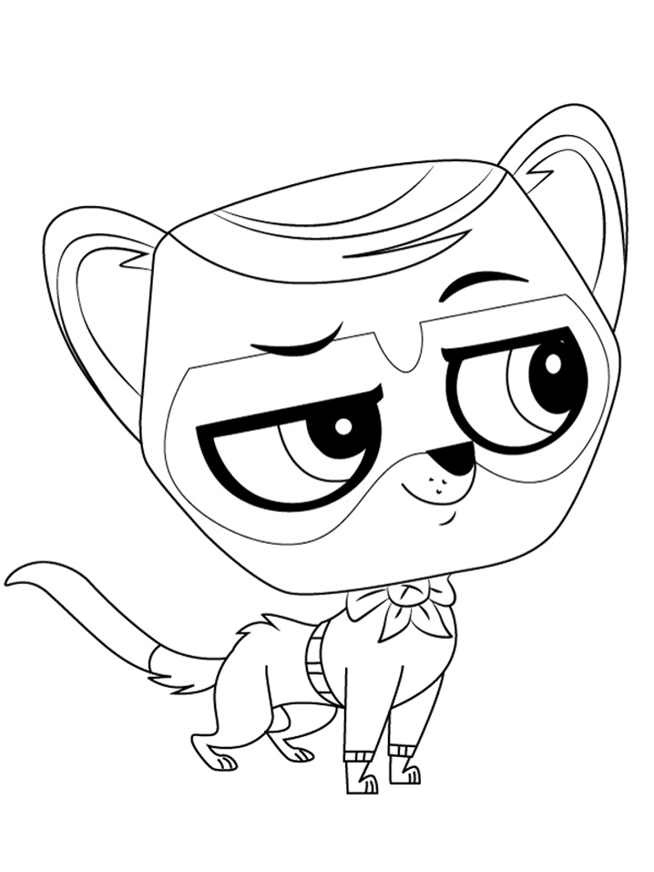 Dibujo de Capitán Cuddles para Colorear