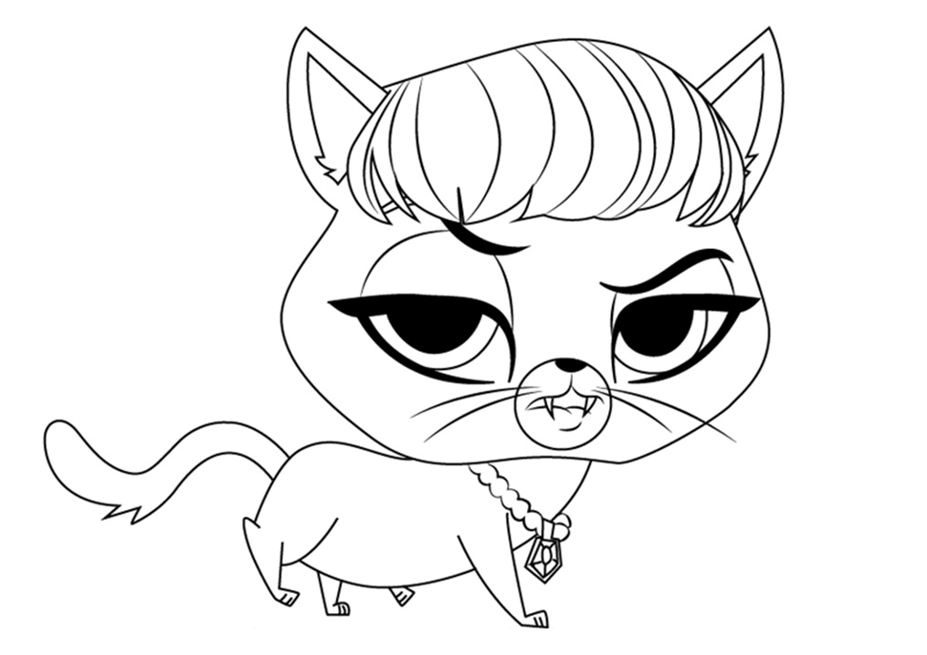 Dibujo de Delilah Barnsley para Colorear