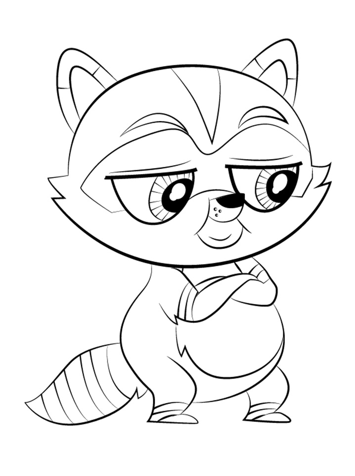 Dibujo de Mr Otto Von Fuzzlebutt para Colorear