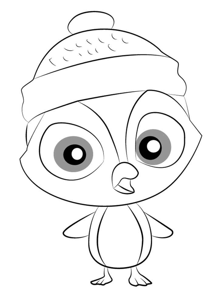 Dibujo de Parker para Colorear
