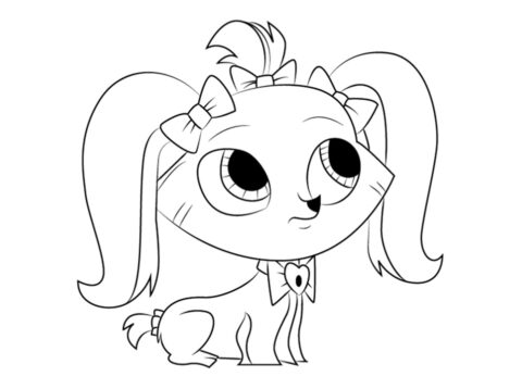 Dibujo de Princesa Stori Jameson para Colorear