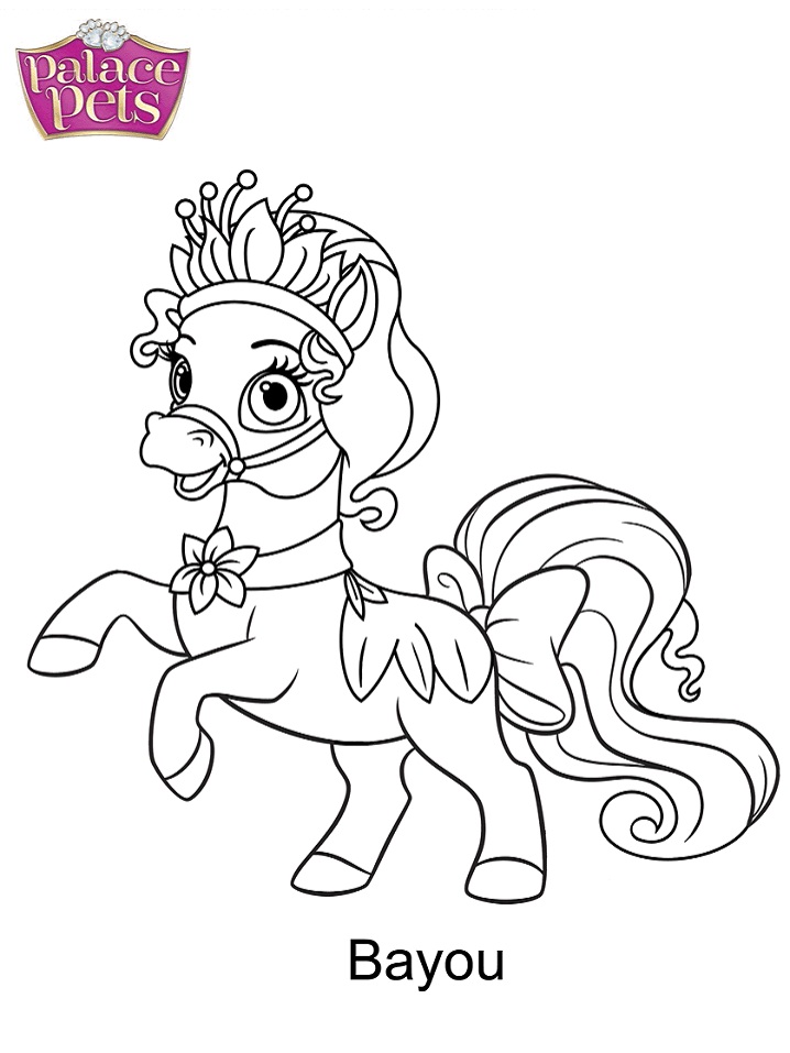 Dibujo de Bayou para Colorear