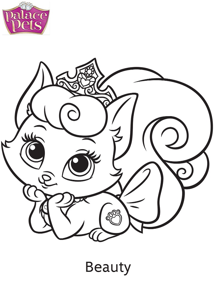 Dibujo de Palace Pets Beauty para Colorear