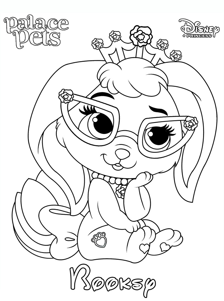 Dibujo de Princesa Booksy para Colorear
