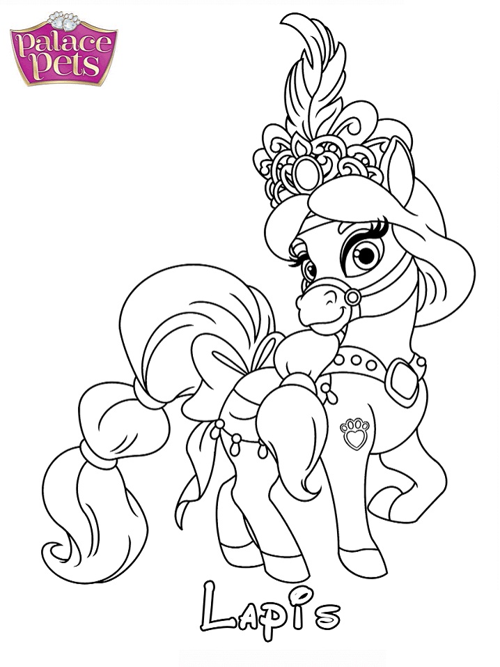 Dibujo de Princesa Lapis para Colorear