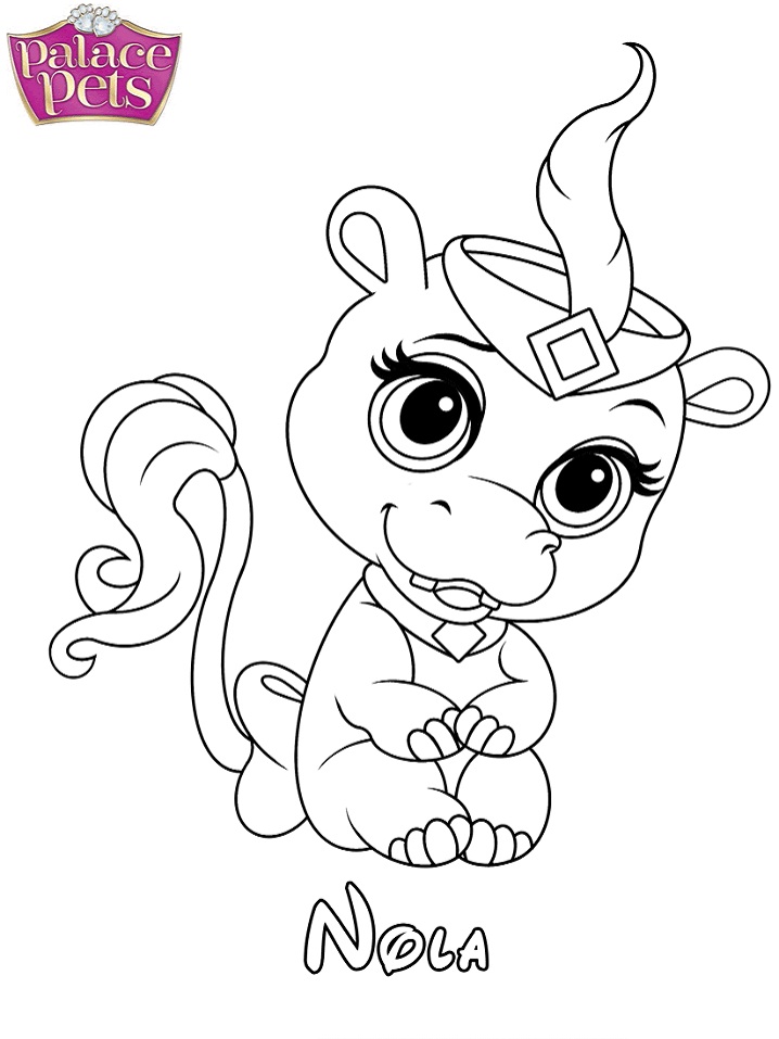 Dibujo de Princesa Nola para Colorear