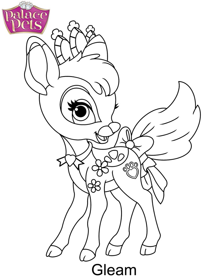 Dibujo de Princesa Resplandeciente para Colorear