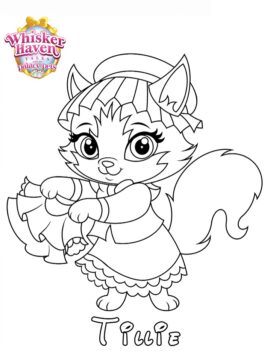 Dibujo de Princesa Tillie para Colorear