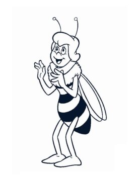 Dibujo de Señorita Cassandra para Colorear