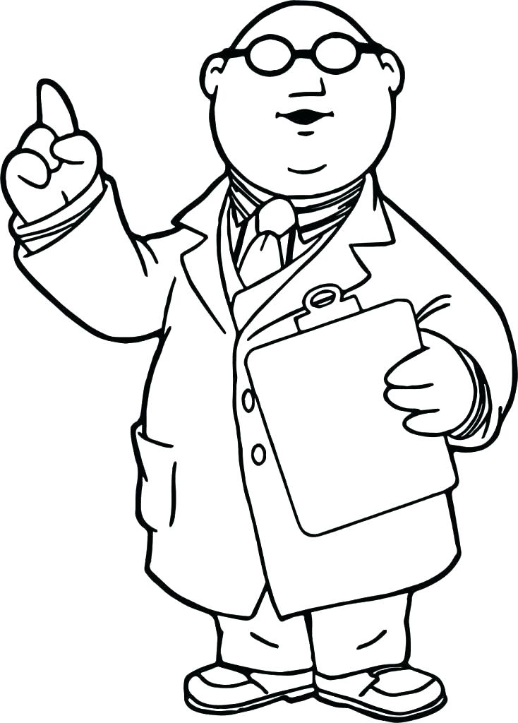 Dibujo de Grande médico para Colorear