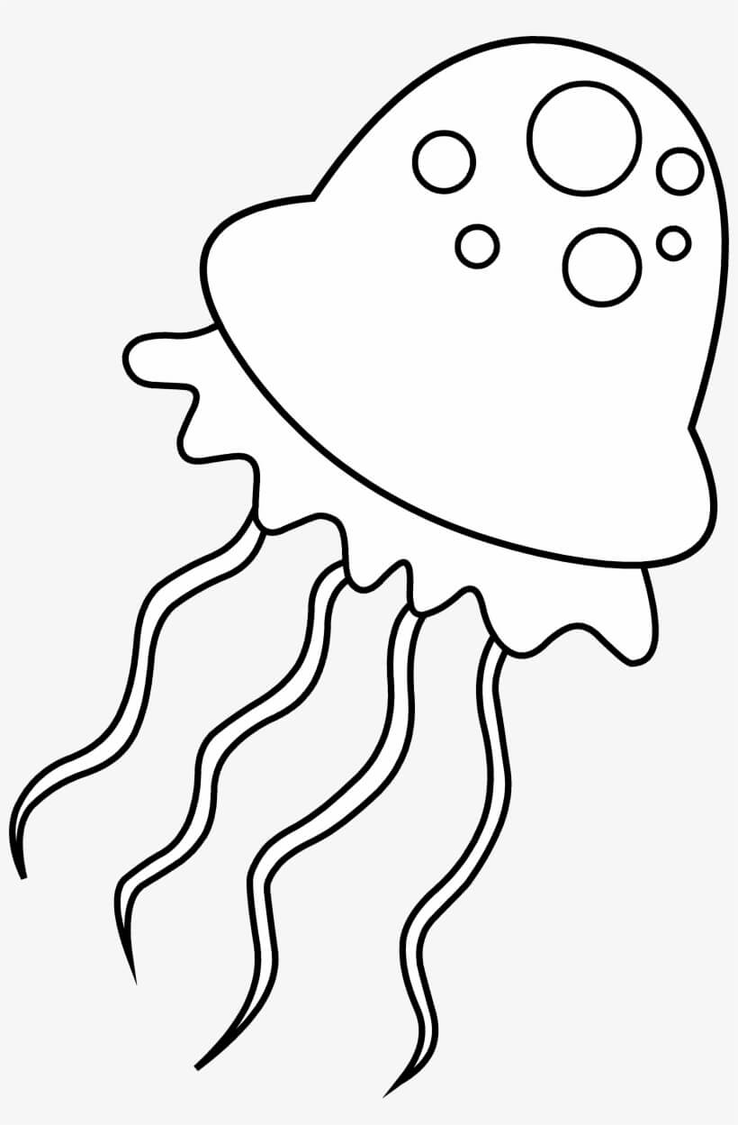 Dibujo de Medusas Asombrosas para Colorear