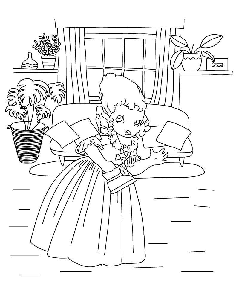 Dibujo de Melanie Martinez Coloring Page 3 para Colorear