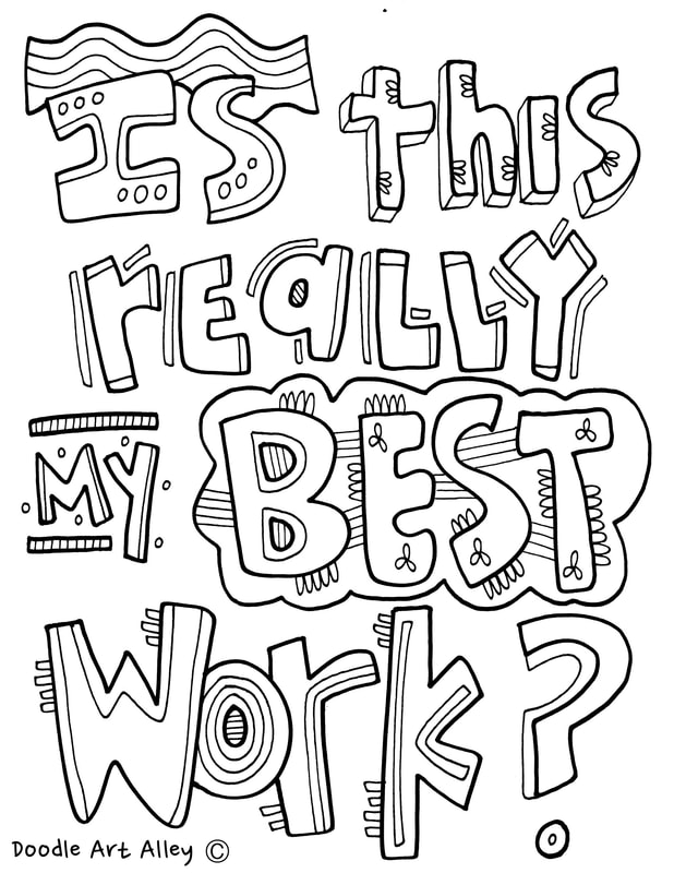 Dibujo de Es Este Realmente Mi Mejor Trabajo para Colorear
