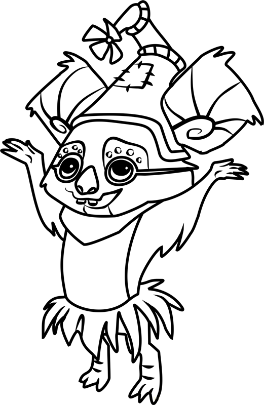 Dibujo de Feliz Cosmo para Colorear