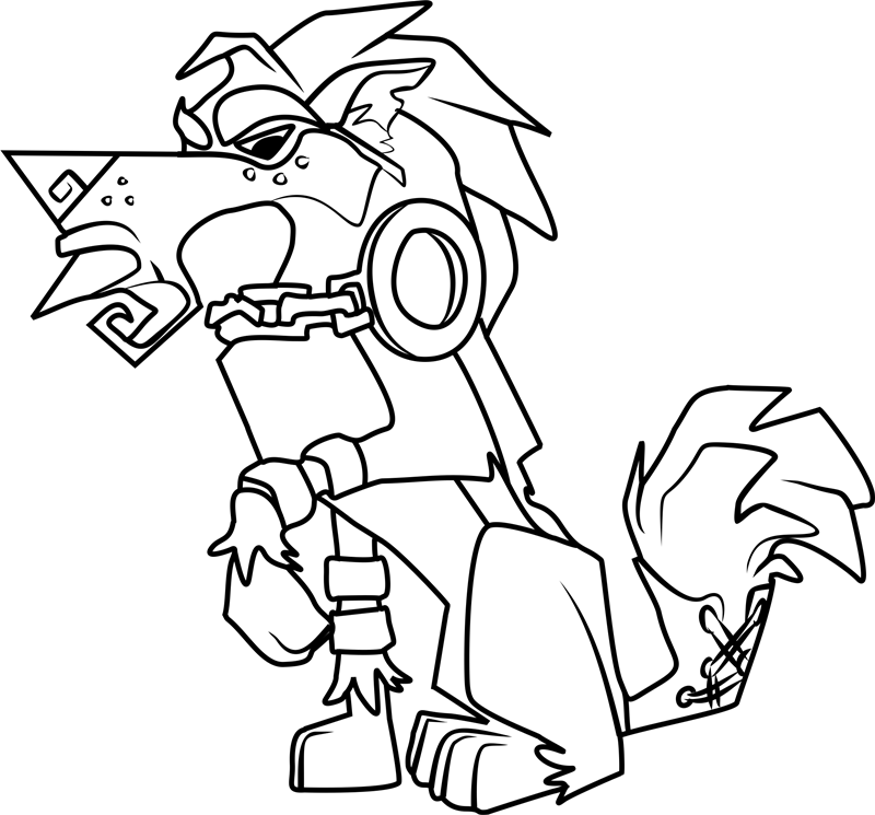 Dibujo de Greely Enojado para Colorear