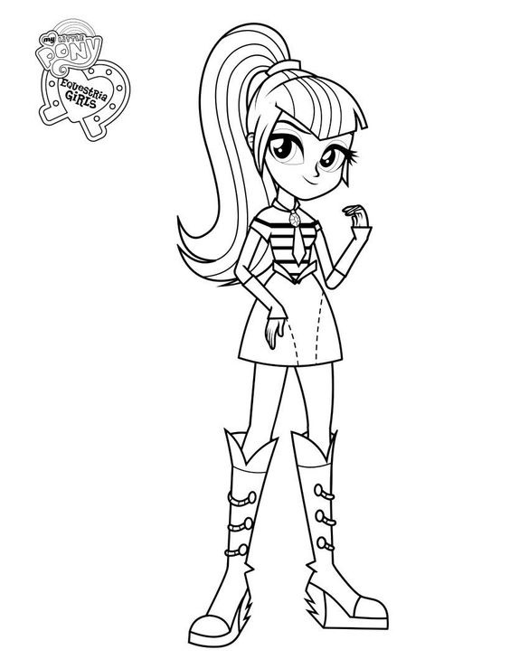 Dibujo de Anochecer Sonata para Colorear