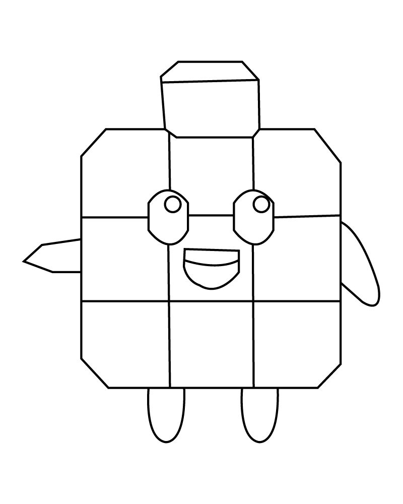 Dibujo de Minecraft Dungeon Free Printable Coloring Page para Colorear