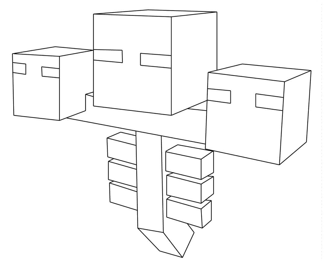 Dibujo de Marchitar para Colorear