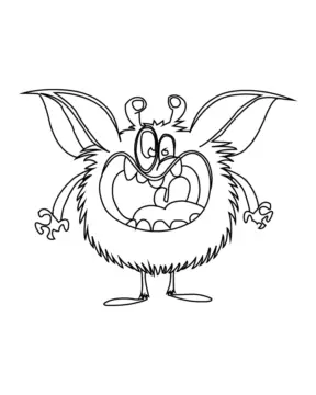 Dibujo de Msm Character Printable para Colorear