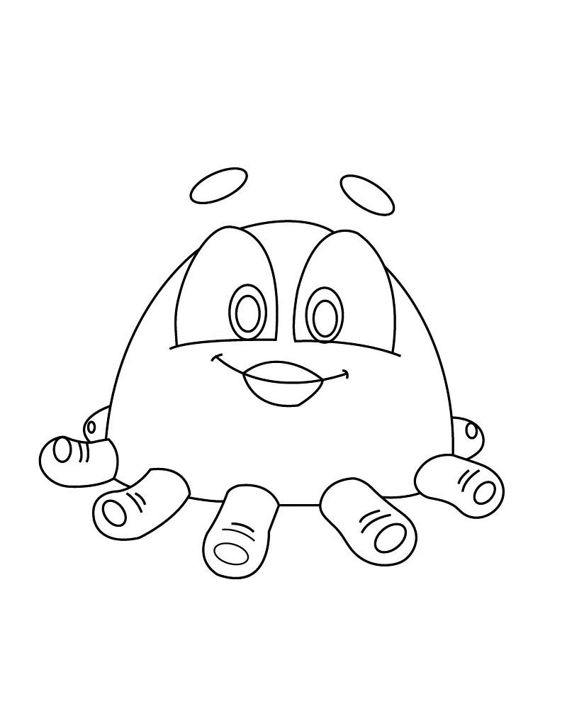 Dibujo de Toe Jammer My Singing Monsters Coloring Page para Colorear