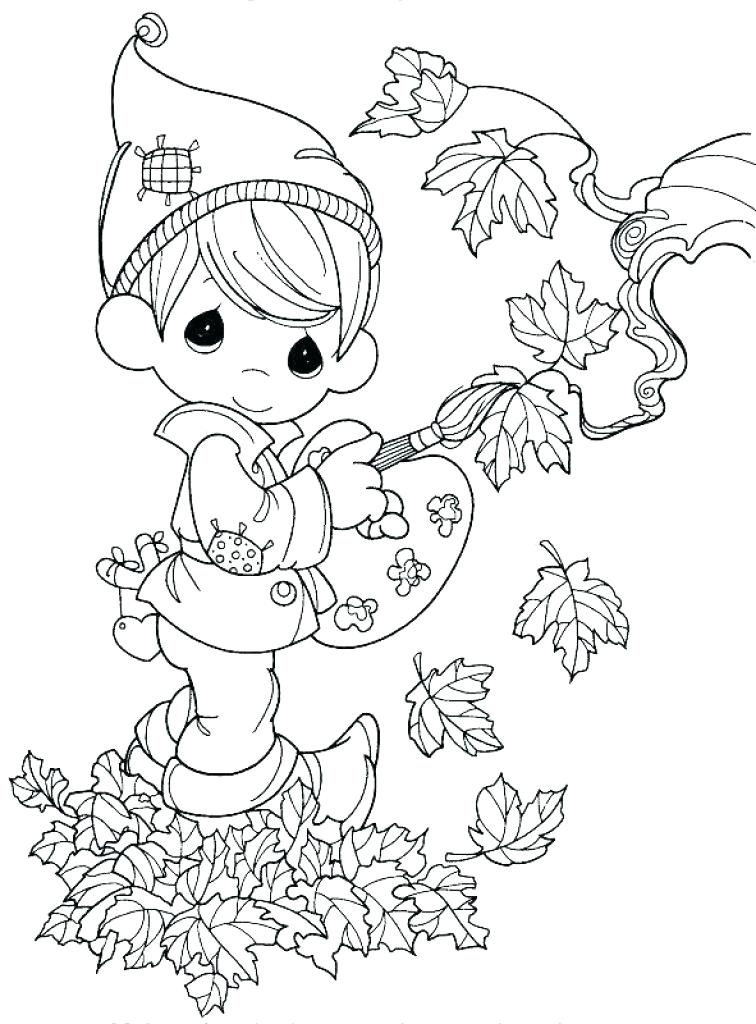 Dibujo de Niño para Colorear