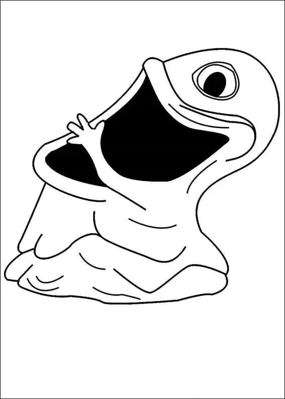 Dibujo de Bob From Monsters Vs Aliens Coloring Page para Colorear