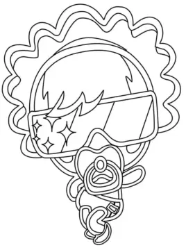 Dibujo de Moshi Monsters To Color Coloring Page para Colorear