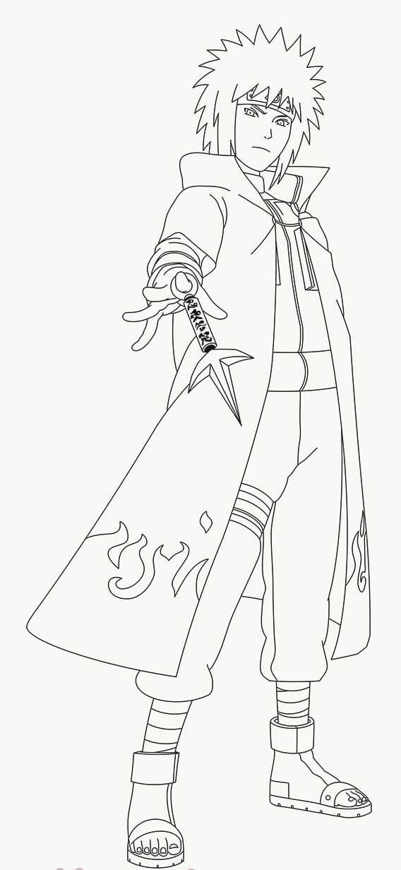 Dibujo de Minato Fresco para Colorear