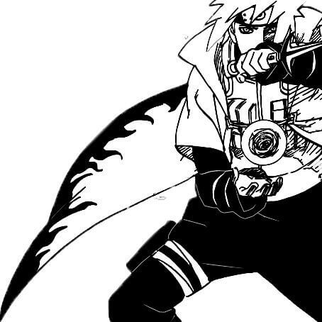 Dibujo de Minato Rasengan para Colorear