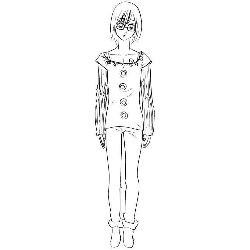 Dibujo de Gowther 1 para Colorear